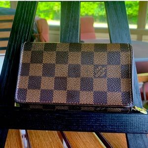 🔥Louis Vuitton Ebene Damier Tresor Wallet🔥